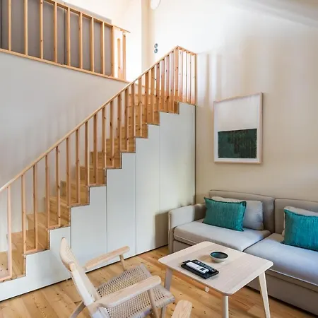 Casas Na Portuguesa - Bica Chiado Apartmán Lisboa
